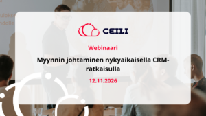 Webinaari: Myynnin johtaminen nykyaikaisella CRM-ratkaisulla