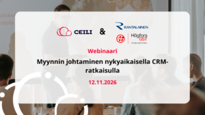 Webinaari: Myynnin johtaminen nykyaikaisella CRM-ratkaisulla